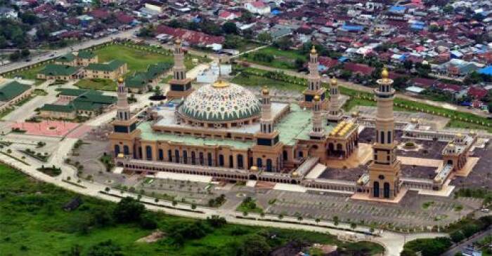 Masjid Islamic Centre Samarinda (Instagram/wanda_ayu13)