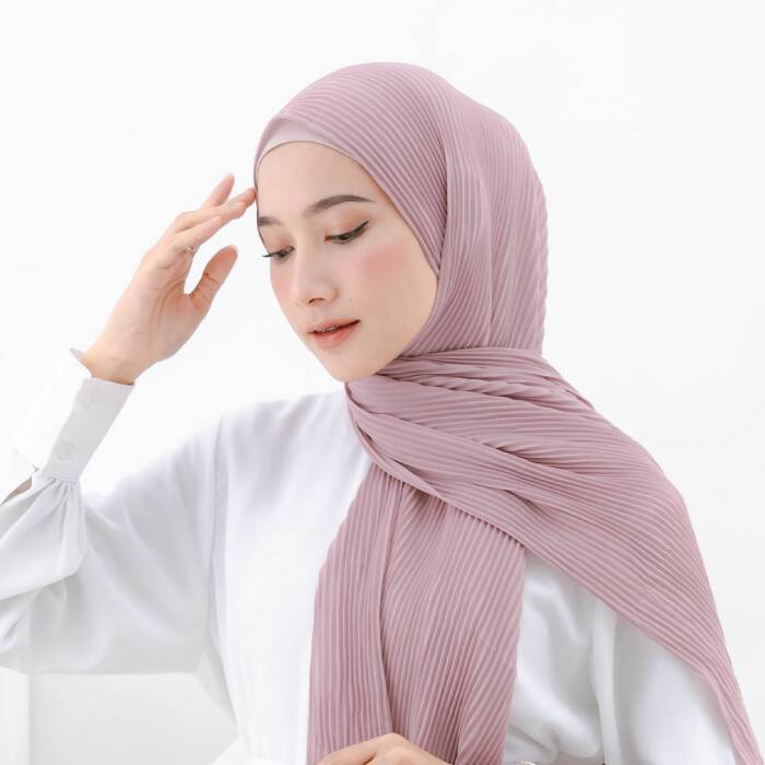 kerudung plisket