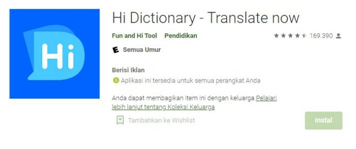 aplikasi translate inggris-indonesia