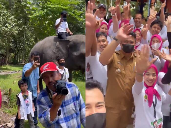   Raffi Ahmad ke Medan zoo