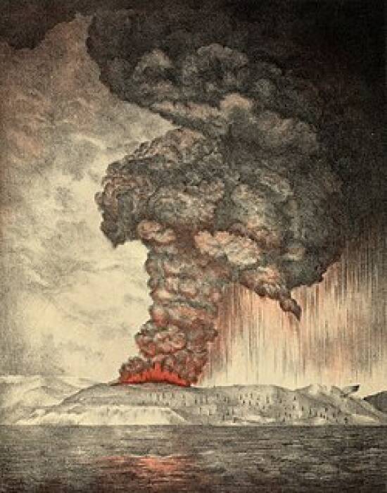 Sejarah letusan gunung Krakatau