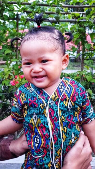 Baju tidur batik Bagan berwarna cerah (Winda Oktavia/IDZ Creators) batik bagan