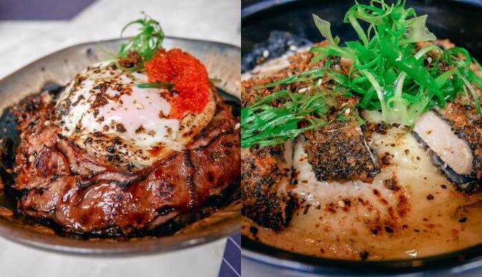 Truffle Wagyu Don & Chicken Baked Rice