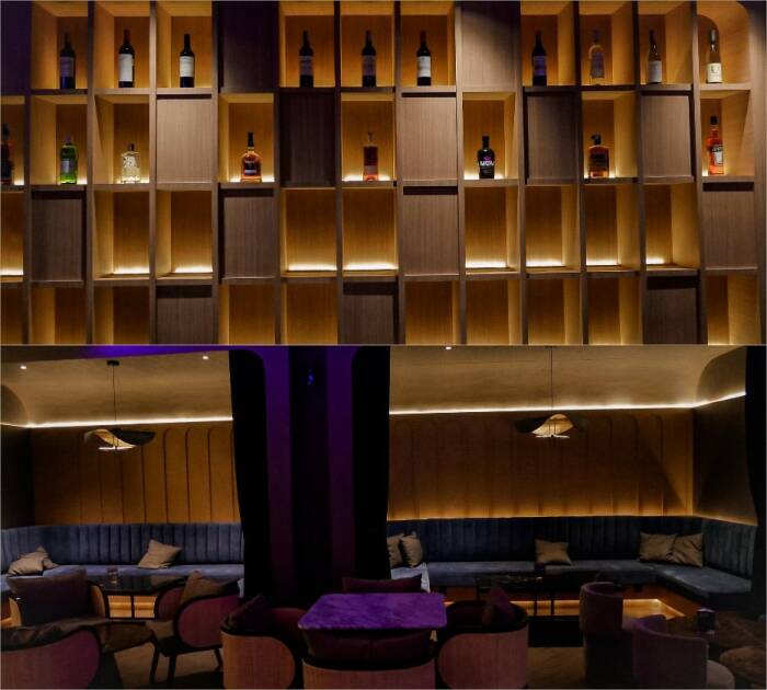 Suasana di lantai 3 Zoku Dine & Bar