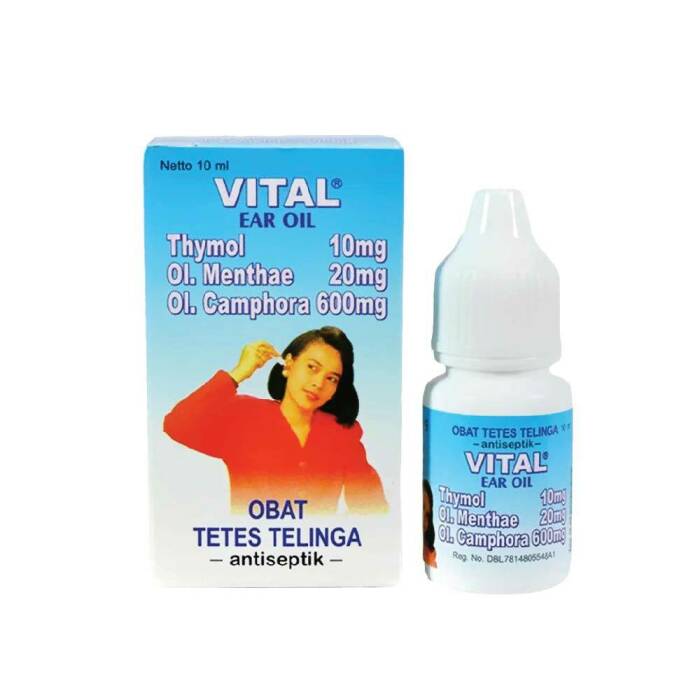 Obat tetes telinga Vital Ear Oil (kalcare.com) obat tetes telinga