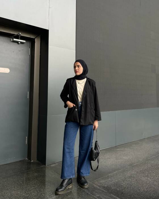 5 Inspirasi Ootd Celana Kulot Hijab Kekinian Terbaru 2022 Indozoneid