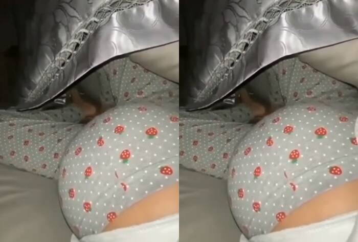 Perut bumil bergerak aktif (Instagram/@everydaysehat)