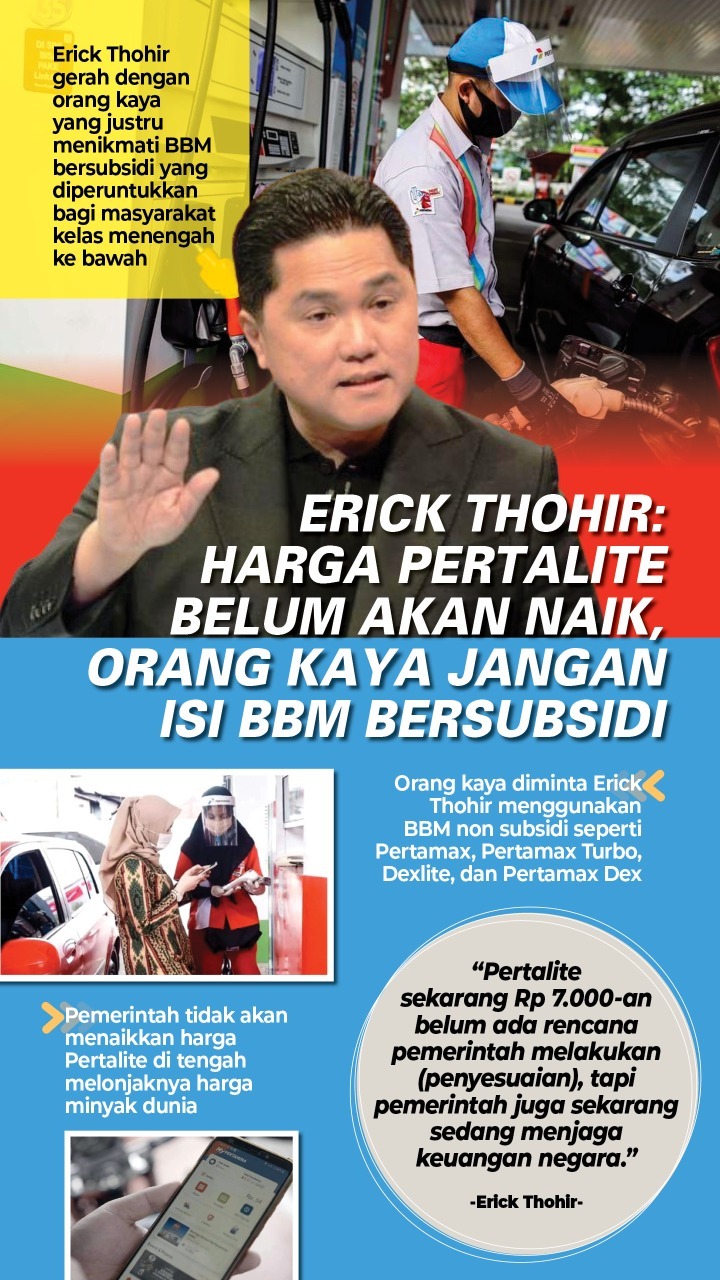 Erick Thohir, BBM
