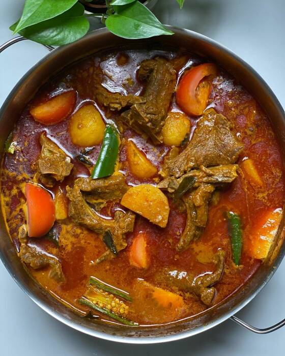 Resep Kari Kambing (Instagram/haslinda.hashim)