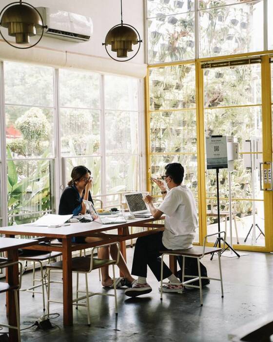 Ilustrasi Twin House Cafe (instagram.com/twinhouse.id) ngedate adalah
