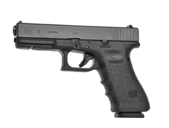 Senjata genggam pistol Glock 17. (Foto/us.glock.com)