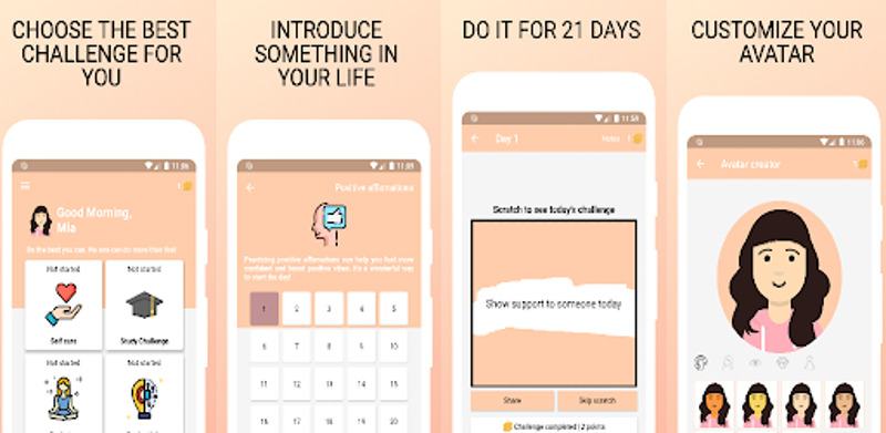 21 days challenge (play.google.com) 21 days challenge