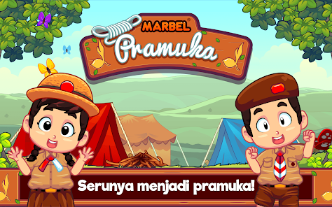 Game Marbel Pramuka. (Screenshoot)