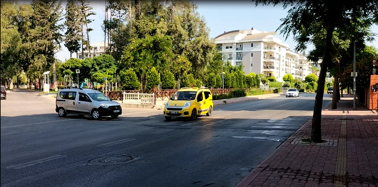 tombol pemesanan taksi turki