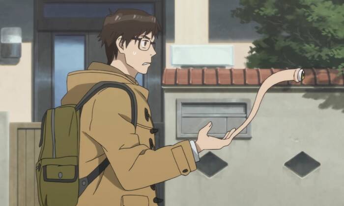 Adegan di anime Parasyte. (Madhouse) Parasyte