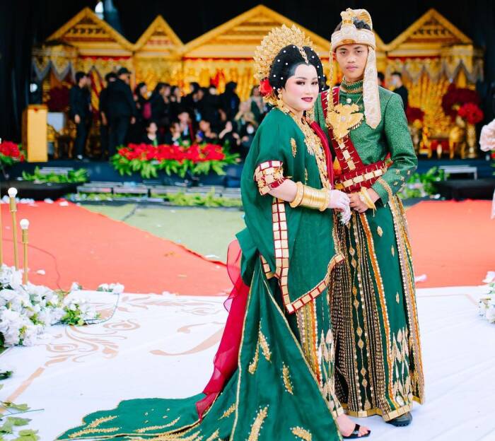 pernikahan mewah di Pinrang