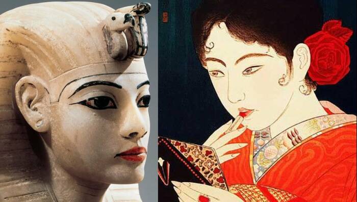 Lipstik merah di zaman kuno penanda wanita pelacur (ancientpages)