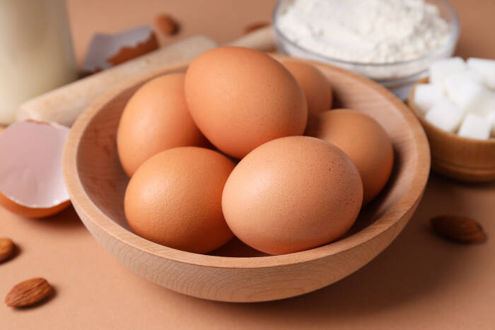 Ilustrasi telur yang memiliki protein tinggi. (Freepik)