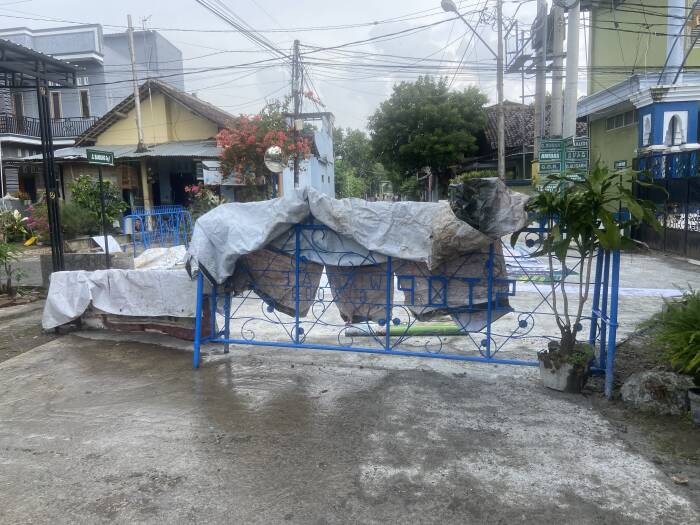 jalan yang diperbaiki