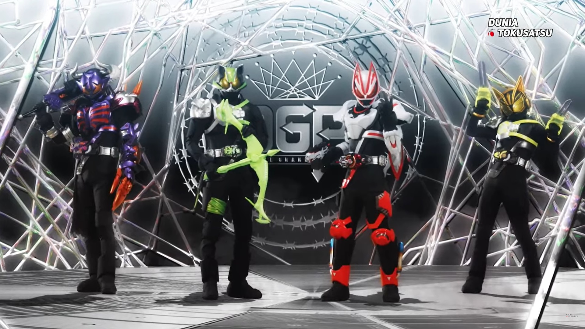 Kamen Rider Geats episode 8 kehilangan satu peserta. (Twitter)