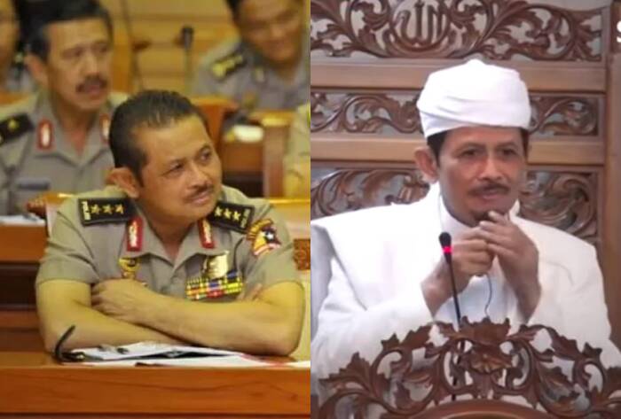 Komjen Anton Bachrul Alam hijrah (ANTARA FOTO/Yudhi Mahatma/YouTube/DSAK Channel)