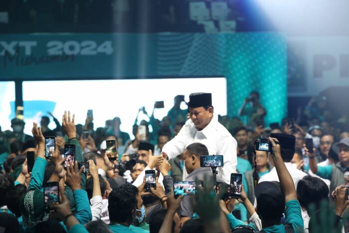 Ketum Partai Gerindra Prabowo Subianto.