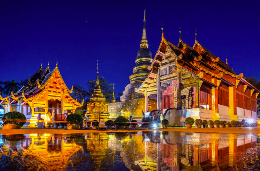 Ilustrasi salah satu destinasi wisata yang ada di Thailand. (Freepik) Wisata di Thailand