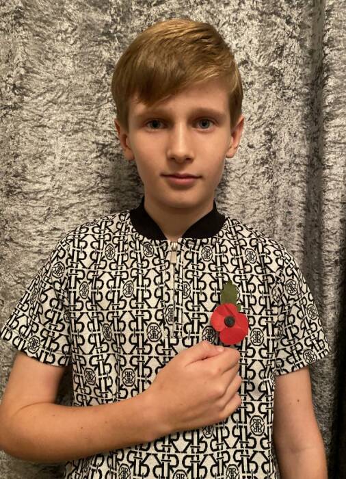 Daniel Saunders saat ulang tahun ke-11 (Swns/Charlotte Saunders)