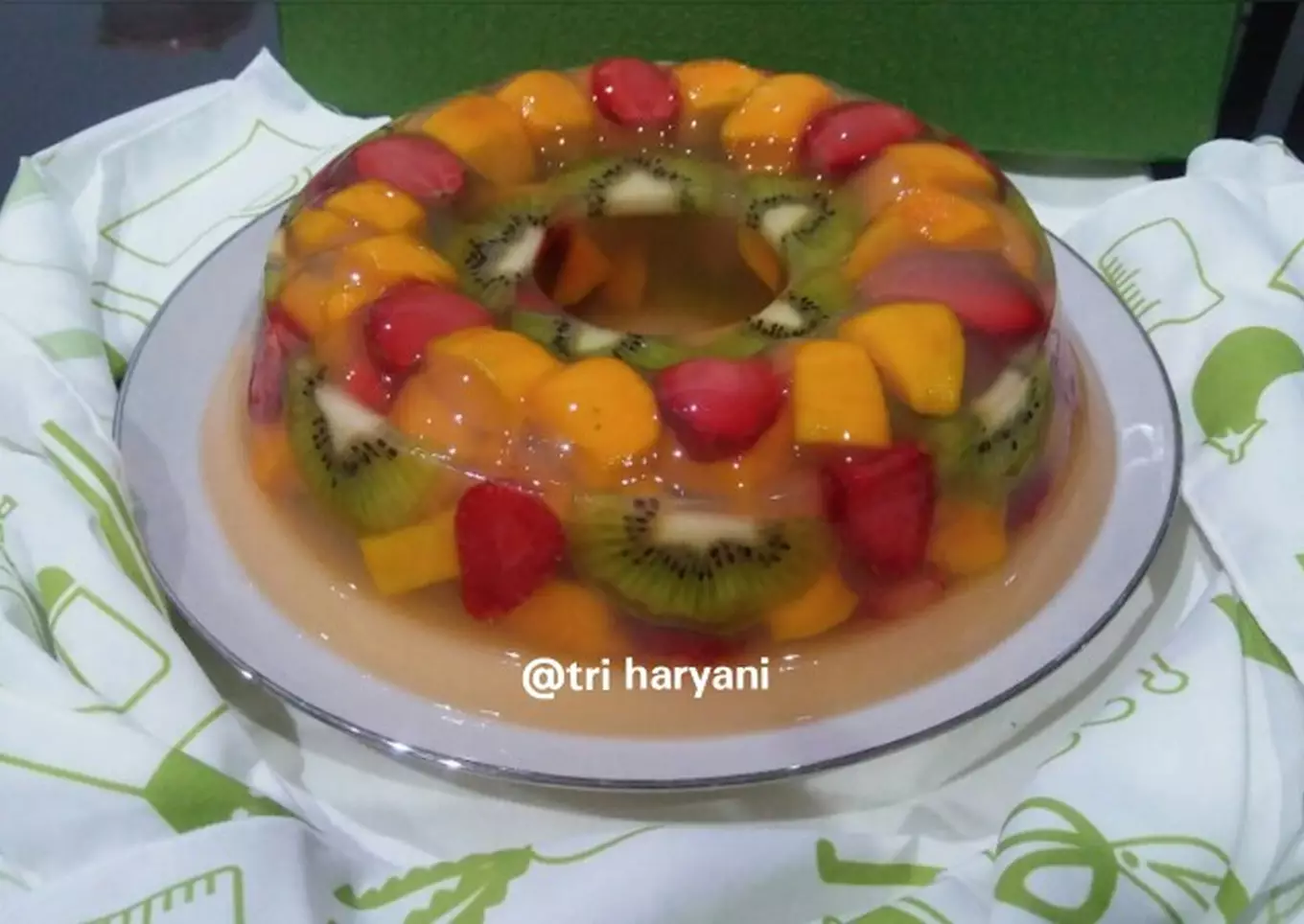 Puding buah