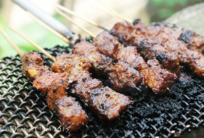 Sate sapi cucuk manis