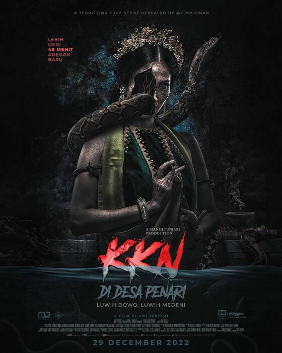 Poster film KKn di Desa Penari Luwih Dowo, Luwih Medeni. (IMDB). KKn di Desa Penari Luwih Dowo, Luwih Medeni.