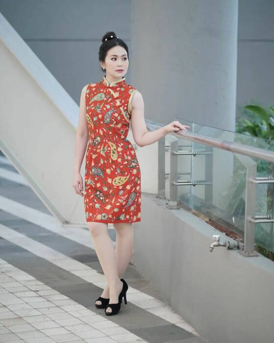 5 Inspirasi Baju Imlek Wanita Cheongsam Dress Terbaru 2023 Indozoneid 