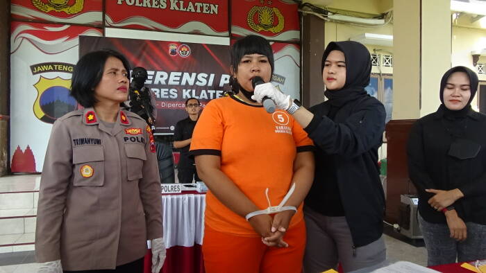 Tersangka terciduk di hotel melati saat hendak COD (Z Creators/Edelweis Ratushima) penjualan bayi