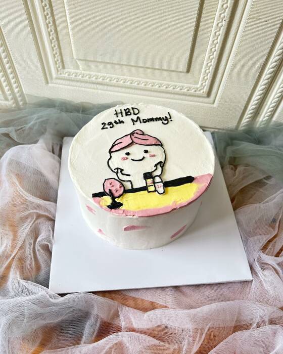 12 Kue Ulang Tahun Aesthetic ala Korean Style, Cantik dan Simple! Indozone Food Halaman 2