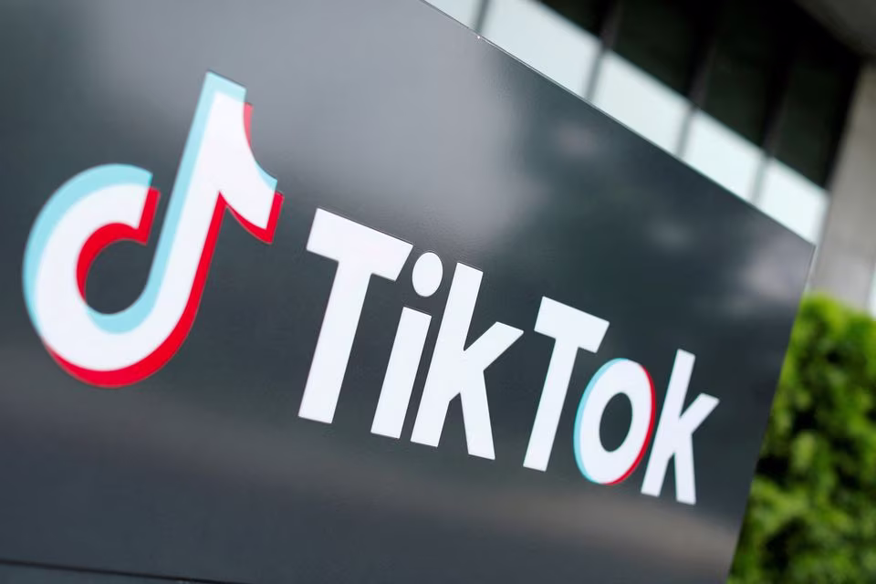 Ilustrasi TikTok. (REUTERS/Mike Blake) TikTok Kanada