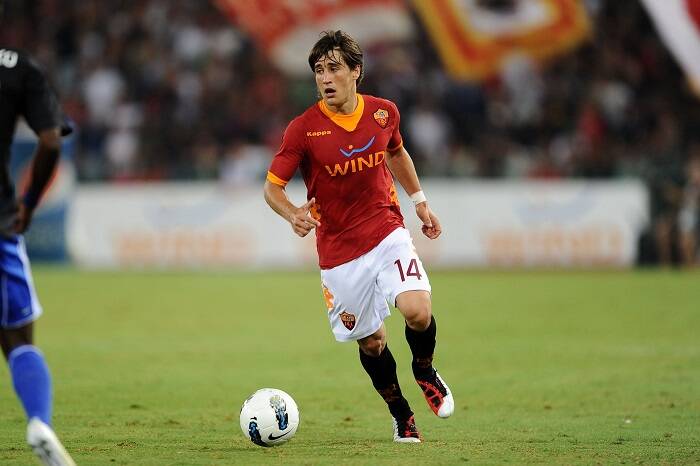 Bojan Krkic kala masih membela AS Roma. (Twitter/@OfficialASRoma) Bojan Krkic