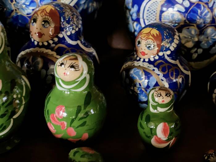 Boneka Nenek Babushka khas Rusia