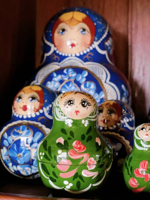 Boneka Nenek Babushka khas Rusia