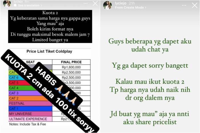 Sosok dan profil Lycie Joanna Jon Sen, Puteri Indonesia 2019 jadi calo tiket konser Coldplay