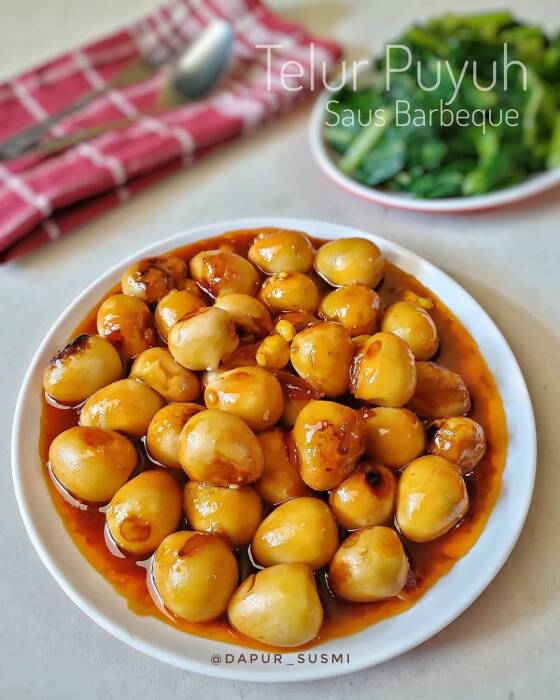 olahan telur puyuh agar tidak bosan