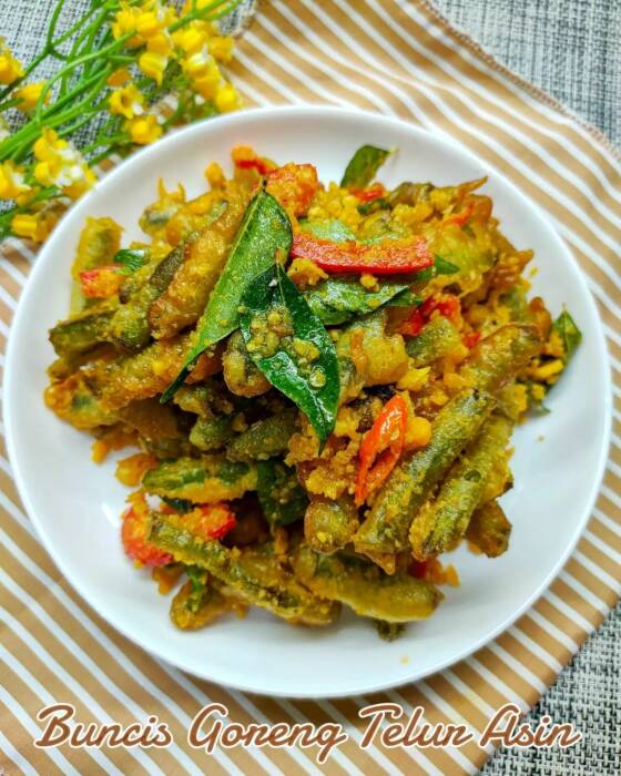 olahan buncis sederhana