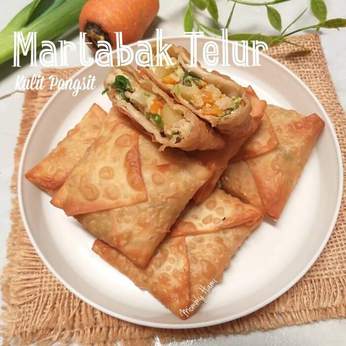 olahan dari kulit pangsit