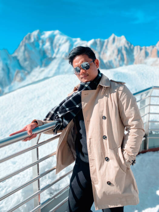 Sosok seleb Tiktok Ray Faldo yang dulunya driver ojol.