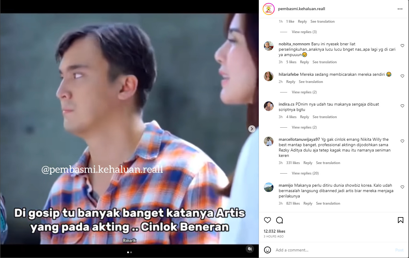 Viral Adegan Ftv Syahnaz Sadiqah Dan Rendy Kjaernet Ribut Takut Cinlok